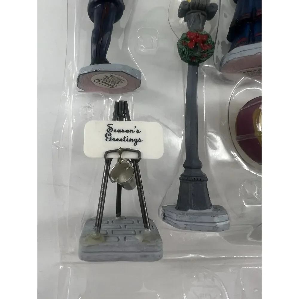 Lemax Christmas Village Accessory Figure Army Band Bell Ringer Christmas Holiday